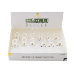 TSUNAMI QUARTZ 4MM MALE BANGER - 18MM