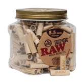 RAW UNCOATED TREE TIPS ROLLIN PAPER JAR 100PK