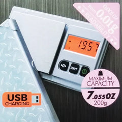 CR DIGI SCALE CR-JDS-DP200S - SILVER