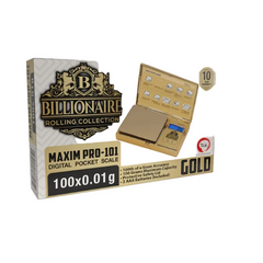 Billionaire Maxim Pro 101 Gold Digital Pocket Scale - 100g x 0.1g - (1 Count)