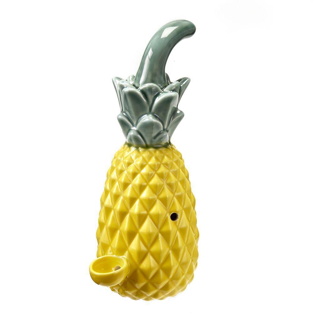 Ceramic Pineapple Hand Pipe - (1 Count)