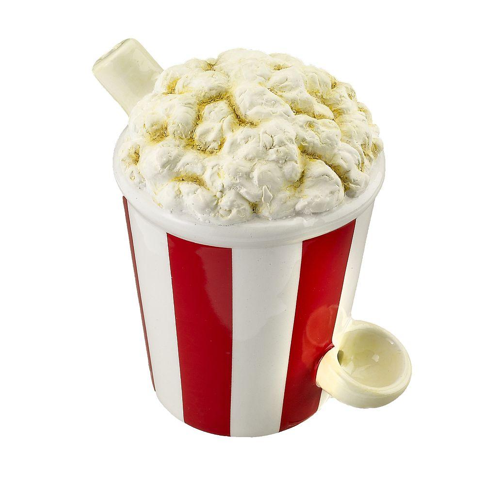 Ceramic Popcorn Shaped Pipe - (1 Count)