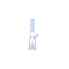 Clover 14" Inline Drop Perc Waterpipe - Colors May Vary - (1 Count)