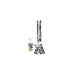 Clover 16" 9mm Waterpipe with Ash Catcher (1 count)