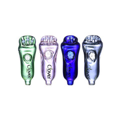 Clover 4.2" Fisted Handpipe -Colors May Vary - (1 Count)