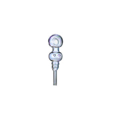 Clover 5.5" Electroplated Two Dotted Handpipe - Colors May Vary - (1 Count)