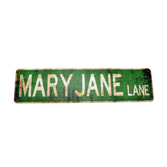 Distributor Special: Metal Street Sign 16" x 4" - Various Designs - (1 Count)