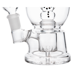 Hemper 7" Snow Globe Bubbler Waterpipe - Various Colors - (1 Count)