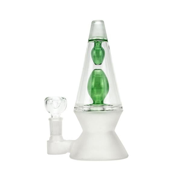Hemper 70's Glass Bubbler Waterpipe - Various Colors - (1 Count)