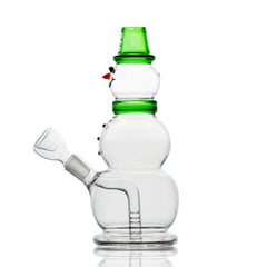 Hemper 8" Snowman Mini Water Bubbler Waterpipe - Various Colors - (1 Count)