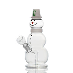 Hemper 8" Snowman Mini Water Bubbler Waterpipe - Various Colors - (1 Count)