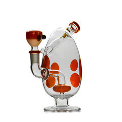Hemper 9" Spotted Egg XL Water Bubbler Waterpipe - (1 Count)