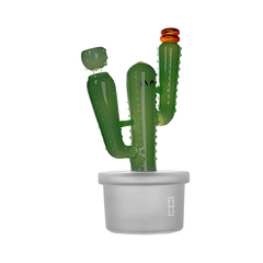 Hemper Cactus Jack Glass Bubbler Waterpipe XL - (1 Count)