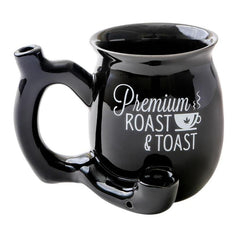 Roast & Toast Ceramic Coffee Mug Pipe - Various Colors - (1 Count)