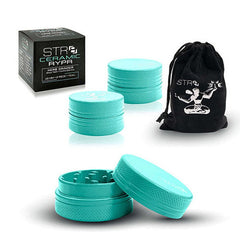 STR8 RYPR Ceramic Grinder - 2 Piece - 55mm - Various Colors - (1 Count)