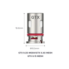 VAPORESSO GTX COIL MESH 5PK
