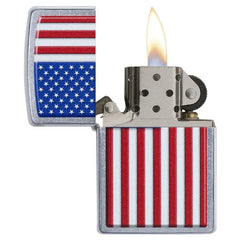 ZIPPO Patriotic Flag Lighter - (1 Count)