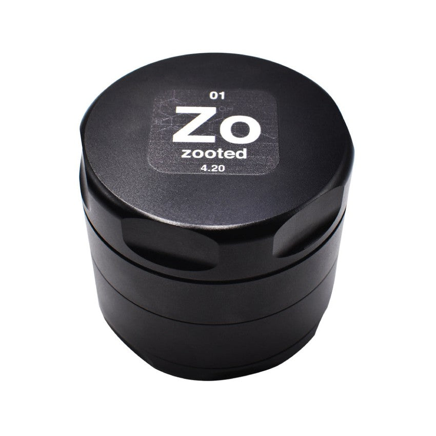 Zooted Brandz - 3 Stage 55mm Grinder 4 Part Grinder - (1 Count)
