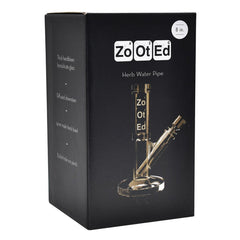 Zooted Brandz - 8" Short Tube Water Pipe - (1 Count)