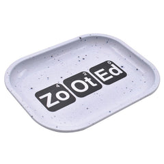 Zooted Brandz - Small Rolling Tray - Black or White - (1 Count)