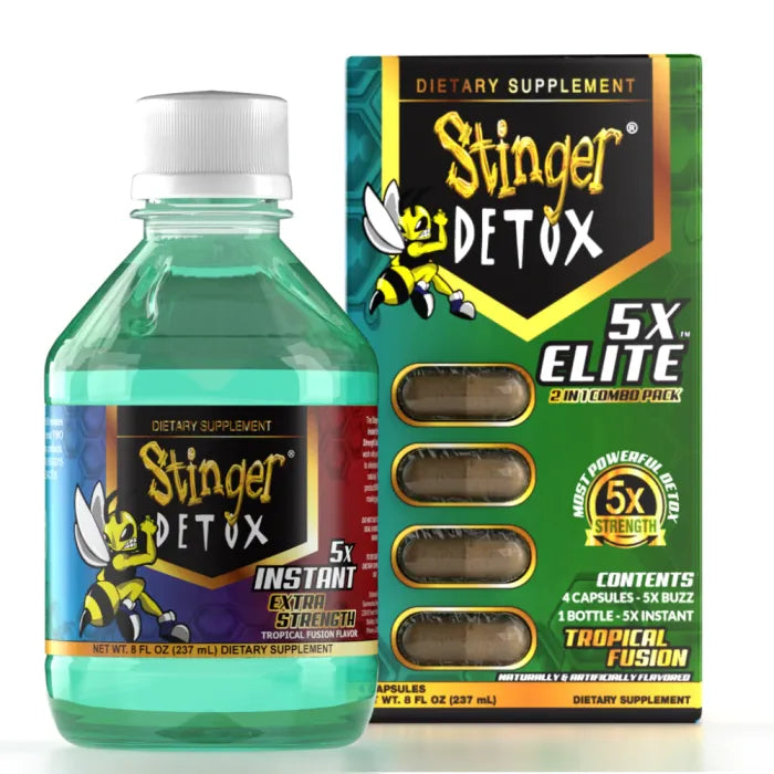 Detoxing products, cleansers, STINGER 5X ELITE cleanser