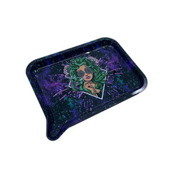 MEDIUM FUNNEL TRAY w/ 3D LID - 007 SNAKES 'N ROSES