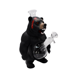 10” 3D bear Water Pipe - (1 Count)