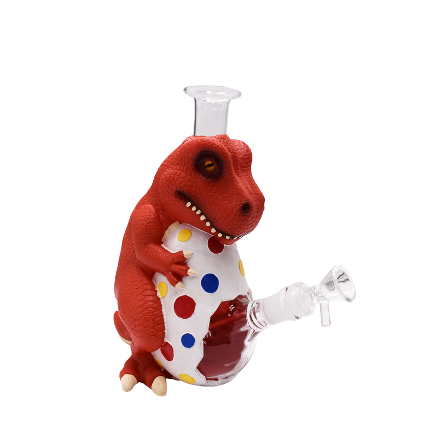10” 3D Dinosaur Water Pipe - (1 Count)