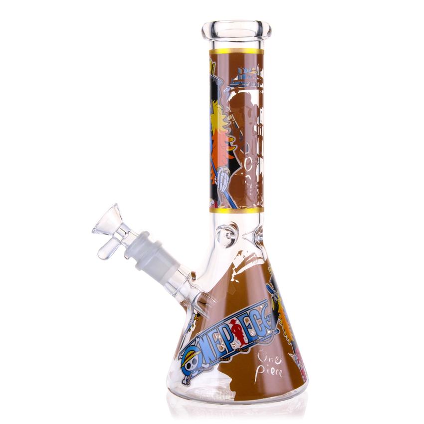 10″ Anime Dude Glass Bong Beaker Water Pipe - Colors May Vary - (1 Count)