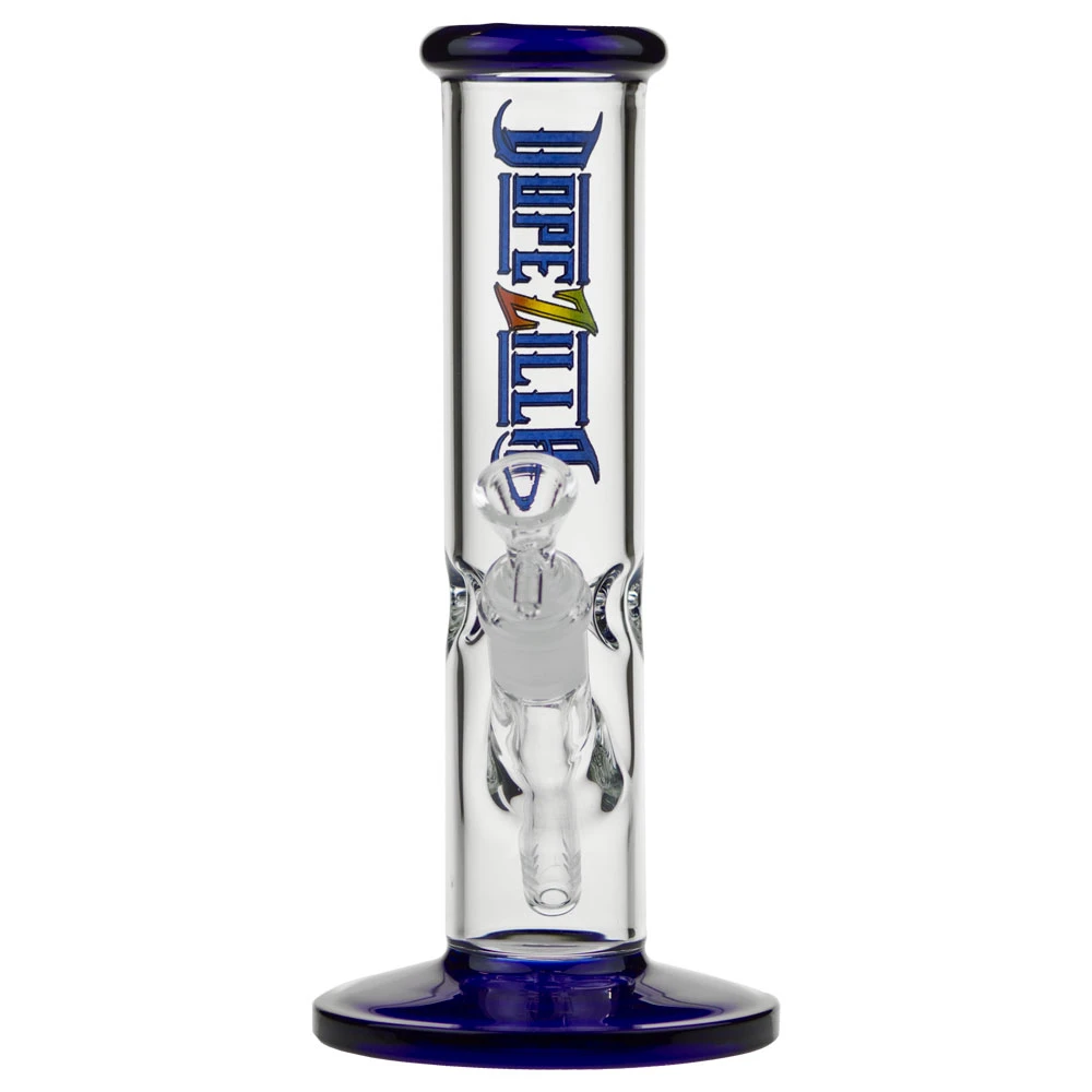 10" Dopezilla SlimZilla Water Bubbler Waterpipe - Various Colors - (1 Count)