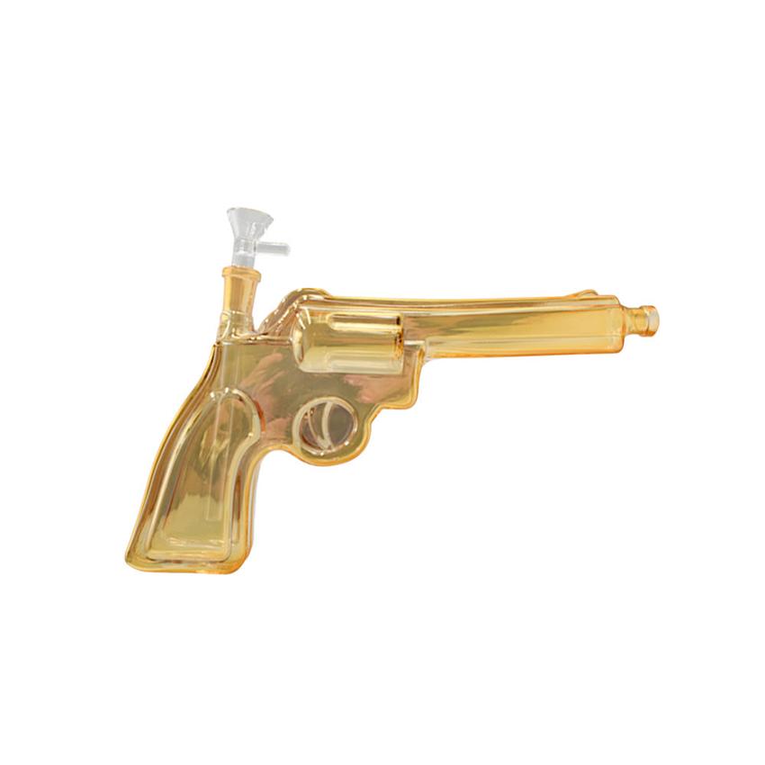 10" Shooter Pistola Water Pipe - Colors May Vary - (1 Count)