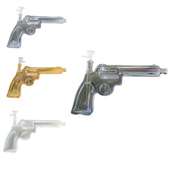 10" Shooter Pistola Water Pipe - Colors May Vary - (1 Count)
