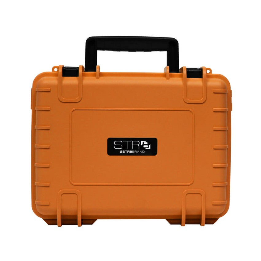 10" STR8 Case With 2 Layer Pre-cut Foam - Tangie Orange - (1 Count)