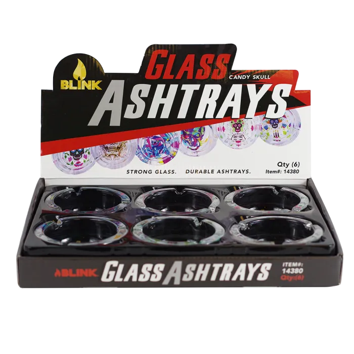 BLINK GLASS ASHTRAY