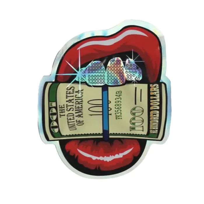 SMOKE PROOF BAGS PRECUT - 100 BILL LIPS