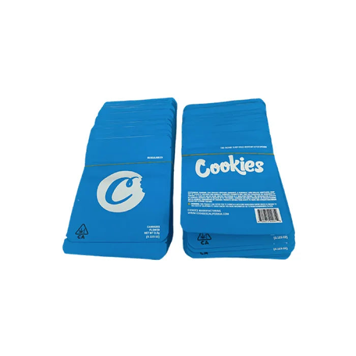 4X5 ZIPPER BAG 100PK CKS BLUE