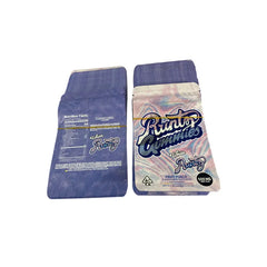 4X5 ZIPPER BAG 100PK RUNTZ WHITE