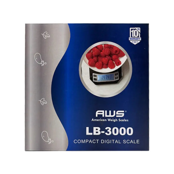 AWS LB-3000 3000G X 0.1G BLACK