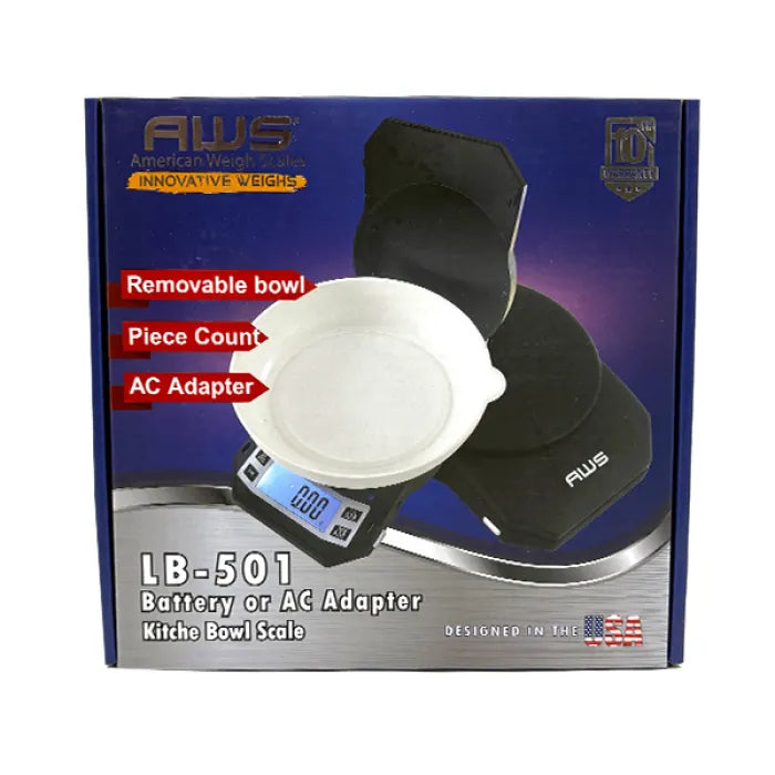 AWS LB-501 500G X 0.01G BLACK