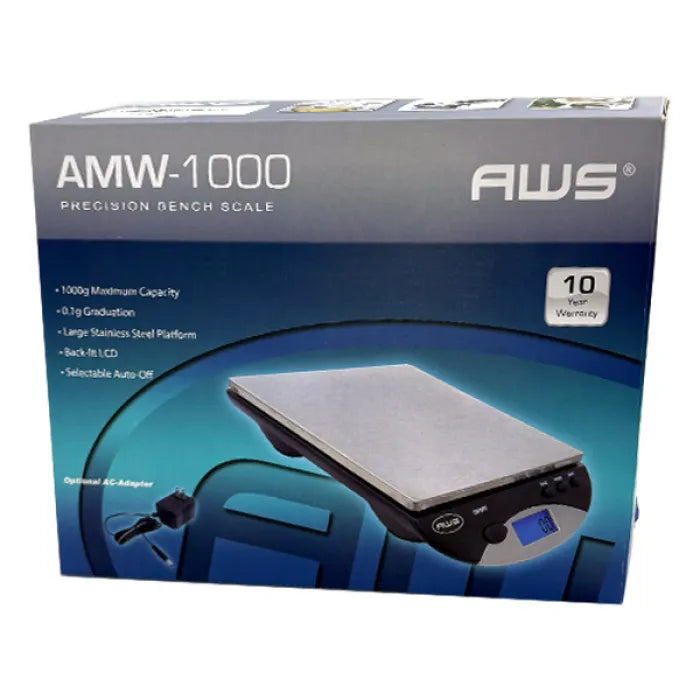 AWS AMW-1000 1000G X 0.1G BLACK