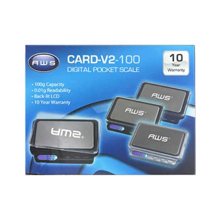 AWS CARDV2-100 100G X 0.01G SILVER