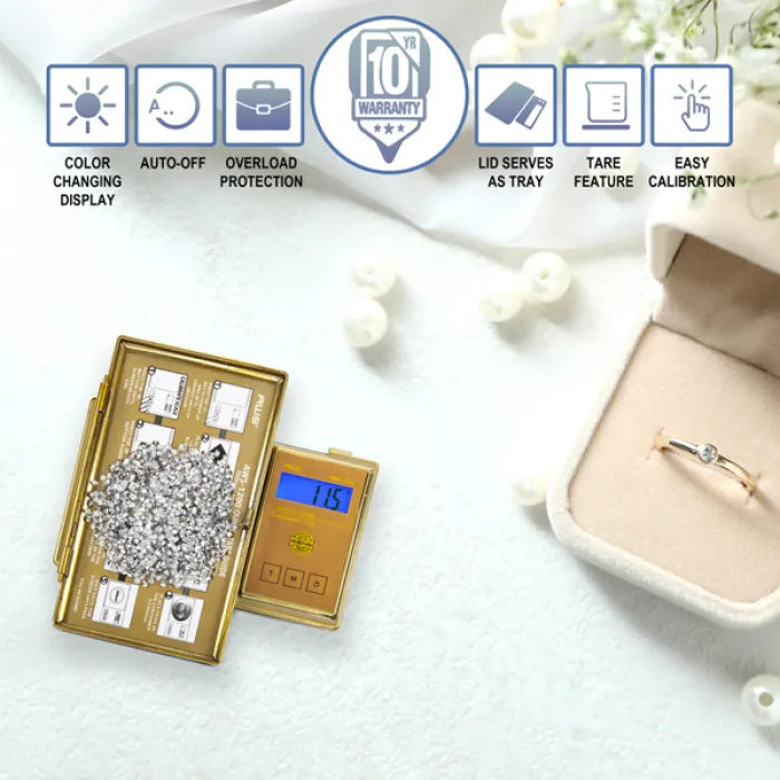 AWS AWS-1200-GOLD 1200G X 0.1G