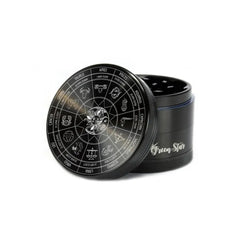 GREEN STAR 2.5" GRINDER - HOROSCOPE DESIGN