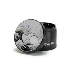GREEN STAR 2.5" GRINDER - TSUNAMI WAVE