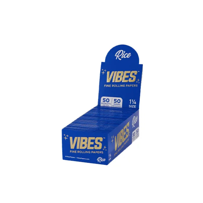 VIBES PAPERS 1 1/4 RICE BLUE