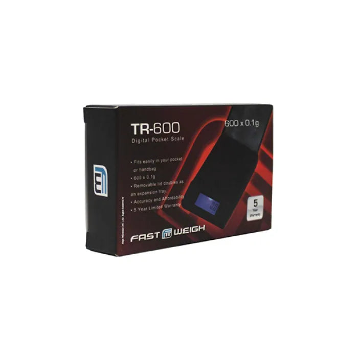 FAST WEIGHT SCALE 600X0.1G TR750 - BLACK