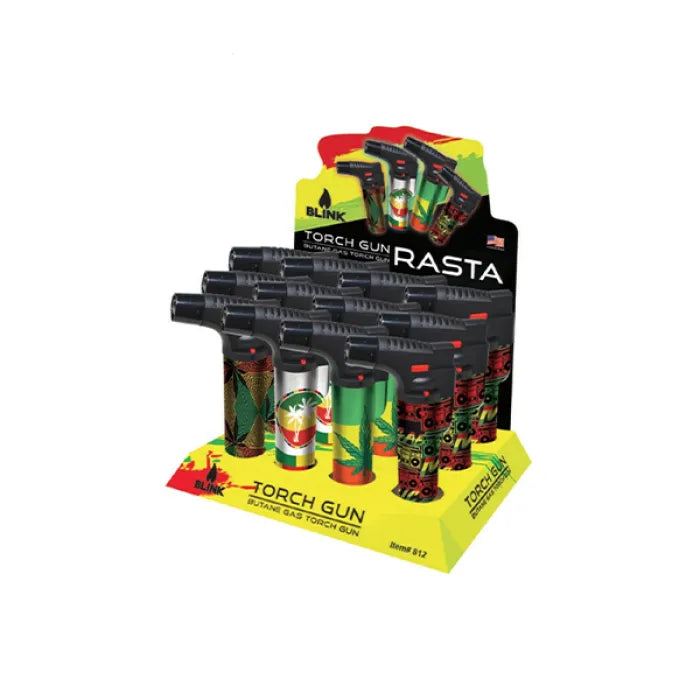 BLINK MED TORCH - RASTA THEME 812