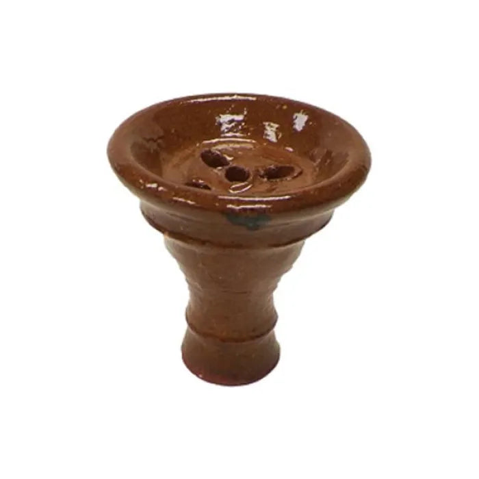 ZEBRA EGYPTIAN CLAY HOOKAH BOWL LARGE