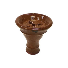 ZEBRA EGYPTIAN CLAY HOOKAH BOWL LARGE