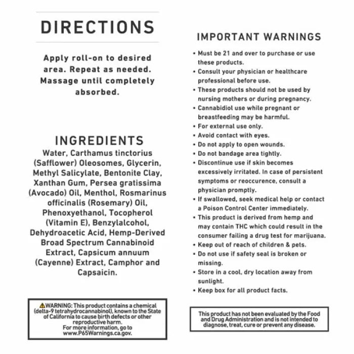 GREEN ROADS HEAT RELIEF MUSCLE AND JOINT - 750MG